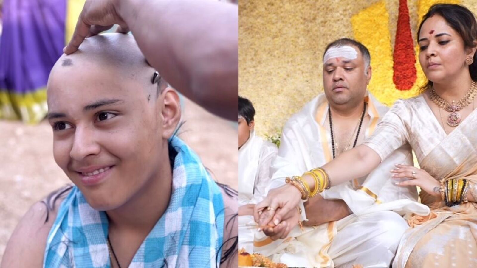 తన పెద్ద కొడుకుని చూసి మురిసిపోతున్న అనసూయ.. శౌర్య ఉపనయనం వీడియో షేర్ చేసిన స్టార్ నటి