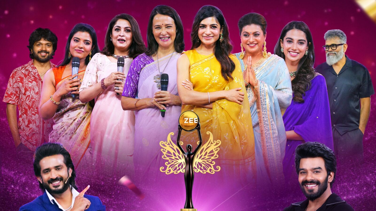 20 సంవత్సరాల వేడుక- జీ తెలుగు అప్సర అవార్డ్స్- అక్కినేని అమల సమక్షంలో సమంత సినీ ప్రయాణం- ఐశ్వర్య రాజేశ్ తండ్రి ఏఐ చిత్రం