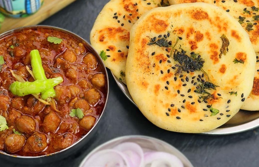 చోలే కుల్చే రెసిపీ