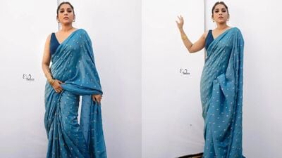 <p>మోడ్రన్ డ్రెస్సుల్లోనే కాదు.. చీరలోనూ ఆమె అందానికి ఫిదా కావాల్సిందే అనేలా ఈ ఫొటోలు ఉన్నాయి.</p> <p>మోడ్రన్ డ్రెస్సుల్లోనే కాదు.. చీరలోనూ ఆమె అందానికి ఫిదా కావాల్సిందే అనేలా ఈ ఫొటోలు ఉన్నాయి.</p>