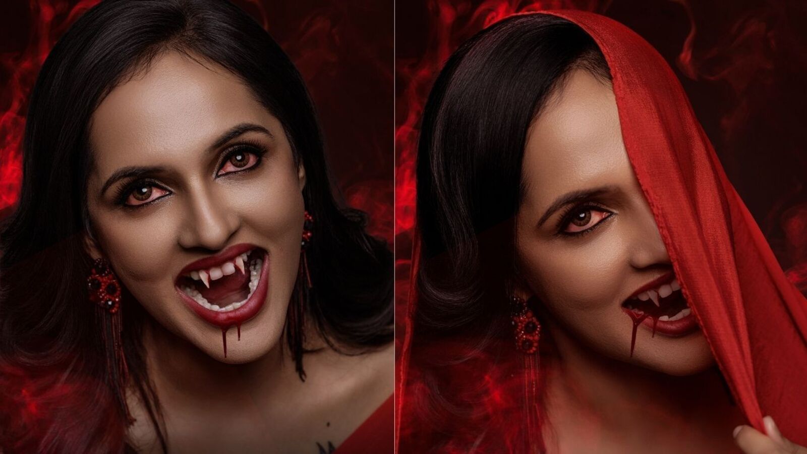 ర‌క్త‌పిశాచిగా గుప్పెడంత మ‌న‌సు జ‌గ‌తి - ర‌క్తిక లుక్‌లో భ‌య‌పెడుతున్న జ్యోతి రాయ్‌