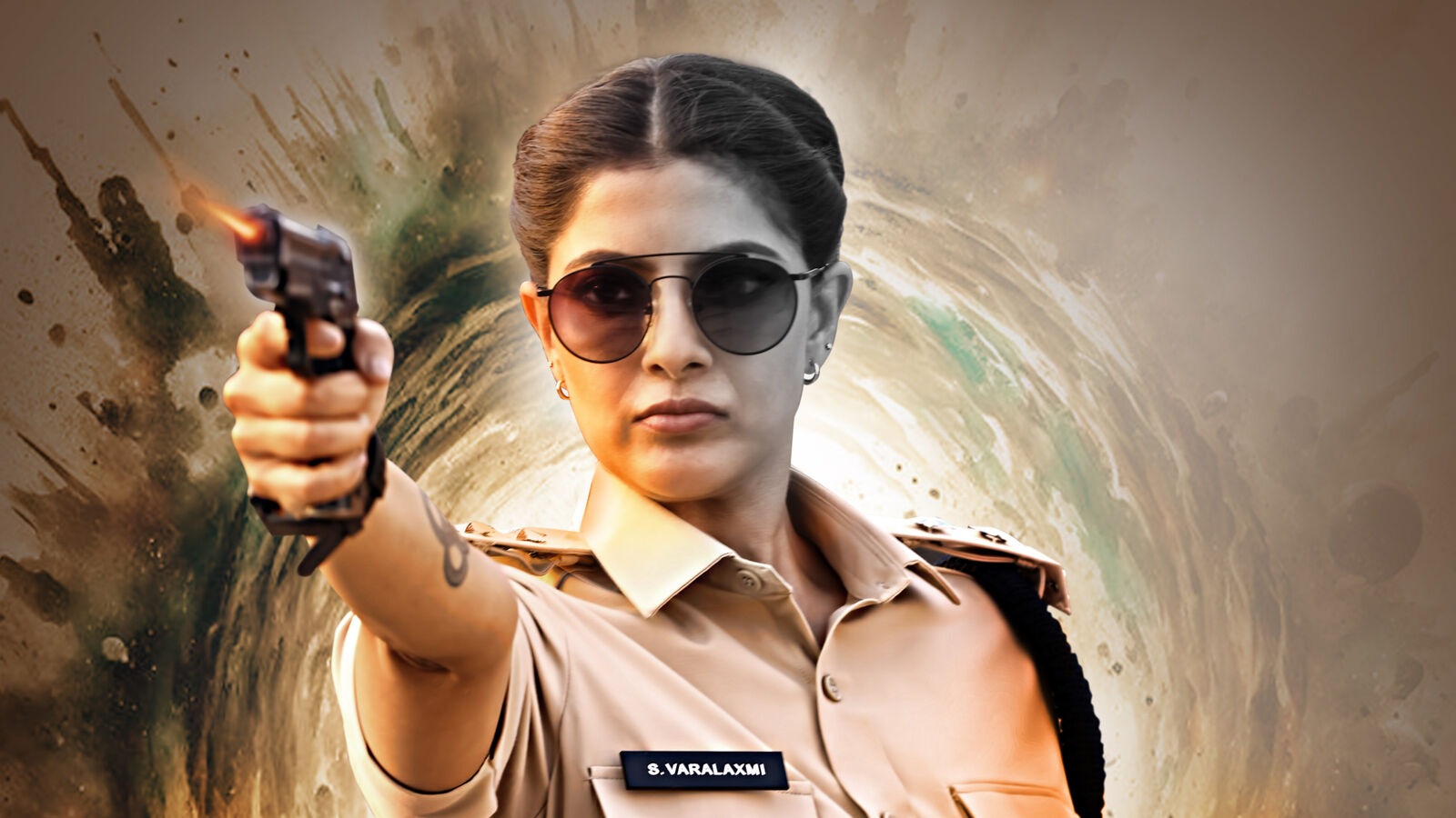 వ‌ర‌ల‌క్ష్మి శ‌ర‌త్ కుమార్ పోలీస్ కంప్లైంట్ - చైన్ రియాక్ష‌న్ ఆఫ్ క‌ర్మ కాన్సెప్ట్‌తో హార‌ర్ మూవీ