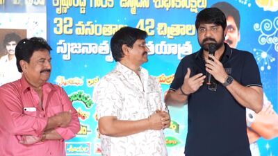 నన్ను హీరోగా నిలబెట్టిన పిల్లర్స్  లాంటి దర్శకులు ఇద్దరు.. ఆయనతో 10 సినిమాలు చేశాను.. హీరో శ్రీకాంత్ కామెంట్స్