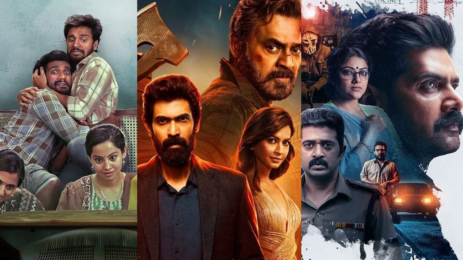 ఓటీటీల్లో ఒకే రోజు నాలుగు సూపర్ రిలీజ్‍లు.. సమంత సినిమా, వెంకటేశ్ యాక్షన్ క్రైమ్ సిరీస్‍తో పాటు..