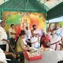 నల్లూరి వారి ధర్మతోట ఆలయాన్ని స్వాధీనం చేసుకుంటున్న దేవాదాయ శాఖ అధికారులు