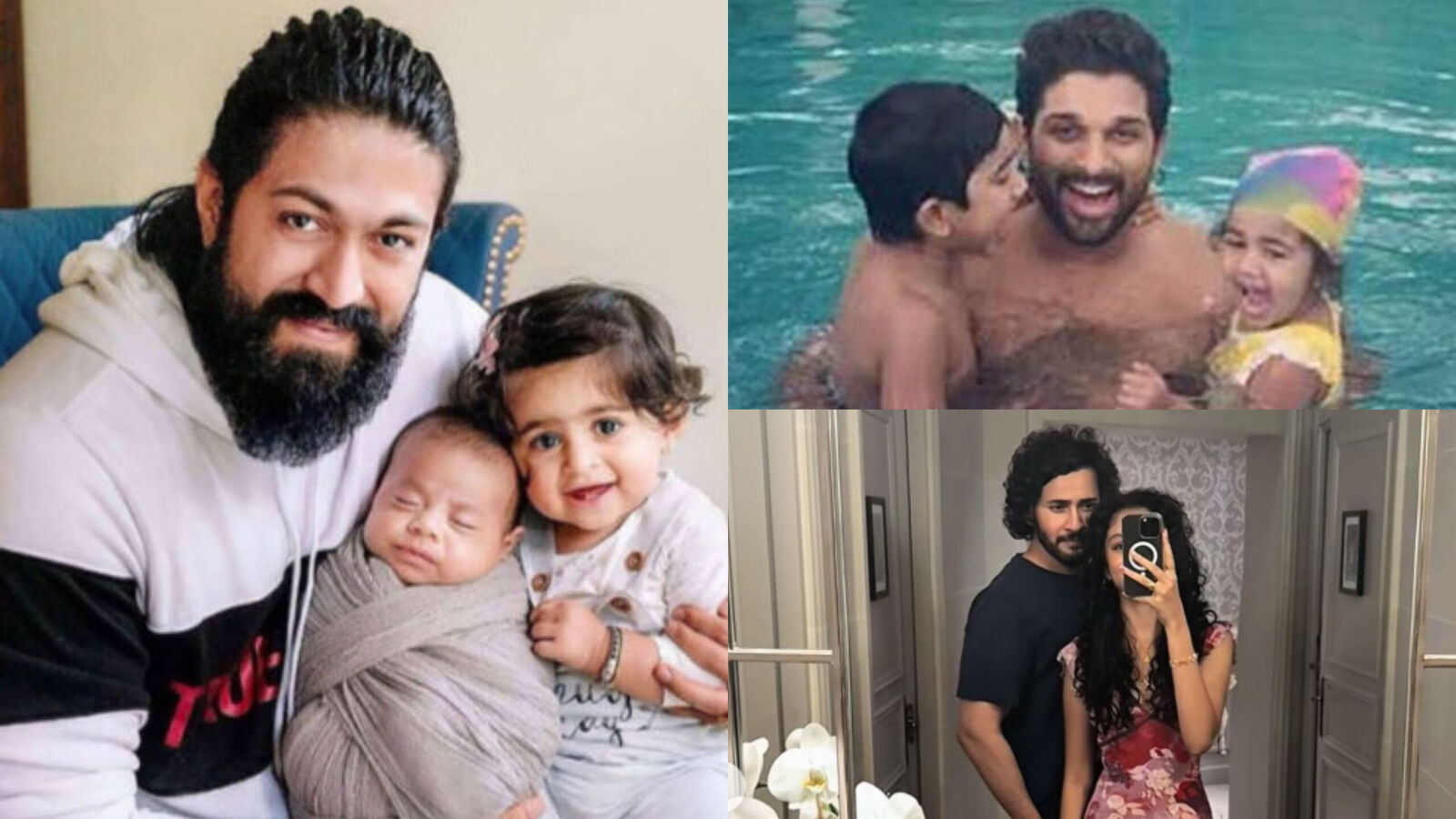 ఫాదర్స్ డే స్పెషల్.. సెలబ్రిటీ నాన్నలకు పిల్లల సర్ ప్రైజ్.. మహేష్ బాబు, అల్లు అర్జున్, యశ్ కు స్పెషల్ విషెస్