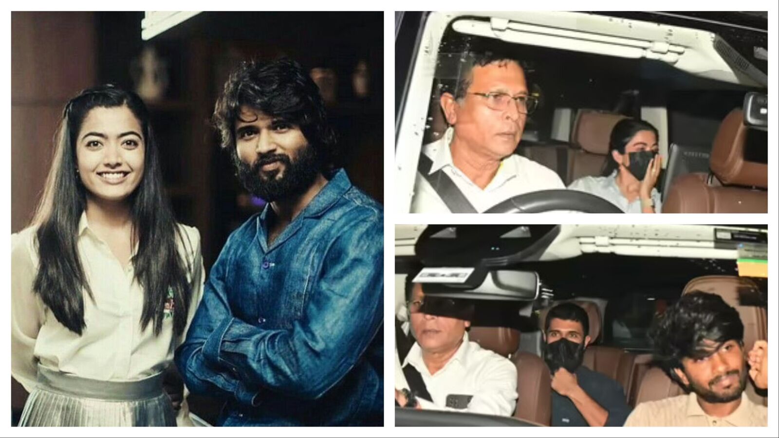 ఒకే కార్లో రష్మిక, విజయ్.. అసలేం జరుగుతోంది? డేటింగ్ గురించి అఫీషియల్ గా అనౌన్స్ చేస్తారా?