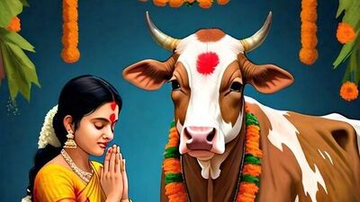 గోవుని పూజిస్తే ఎంత పుణ్యమో తెలుసా? (pinterest)