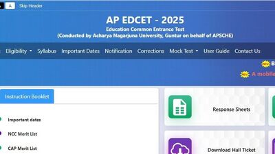 ఏపీ ఎడ్ సెట్ 2025 ఫలితాలు