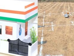 <p>ఇందిరమ్మ ఇళ్ల నిర్మాణ పనులు షురూ అయ్యాయి. మొదటి విడతలో లబ్ధిదారులుగా గుర్తించినవారు… నిర్మాణ పనులు చేస్తున్నారు. చాలాచోట్ల ముగ్గుపోయటం నుంచి బేస్ మెంట్ వరకు పనులు పూర్తయ్యాయి,</p>