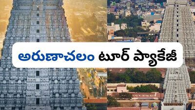<p>అరుణాచలేశ్వరుడిని దర్శించుకునేందుకు తెలంగాణ టూరిజం ప్యాకేజీని ఆపరేట్ చేస్తోంది.  HYDERABAD - ARUNACHALAM' పేరుతో ప్యాకేజీ అందుబాటులోకి తీసుకువచ్చింది. జూలై నెలకు సంబంధించిన టూర్ తేదీని ప్రకటించింది.</p>