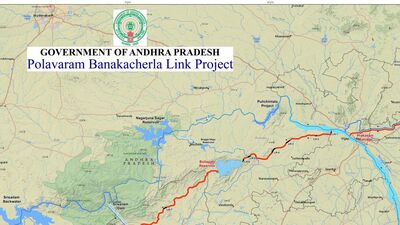 బనకచర్ల ప్రాజెక్ట్ మ్యాప్