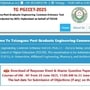 <p>ర్యాంక్ కార్డు కోసం <a href="https://pgecet.tgche.ac.in/" target="_blank">https://pgecet.tgche.ac.in/</a> వెబ్ సైట్ లోకి వెళ్లాలి. హోం పేజీలో కనిపించే డౌన్లోడ్ ర్యాంక్ కార్డు లింక్ పై క్లిక్ చేయాలి. హాల్ టికెట్, రిజిస్ట్రేషన్ నెంబర్, పుట్టిన తేదీ వివరాలను నమోదు చేయాలి.</p>