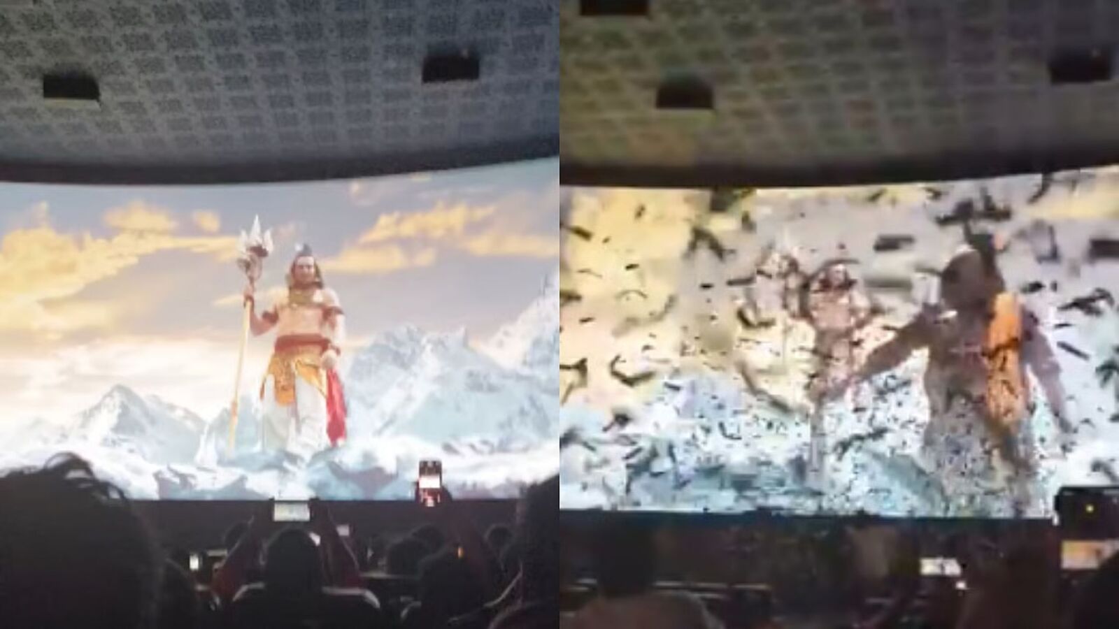 థియేటర్ల నుంచి లీక్ అయిన కన్నప్పలోని ప్రభాస్ సీన్.. సెకండాఫ్‌లోనే ఎంట్రీ.. వీడియో ఎలా ఉందంటే!