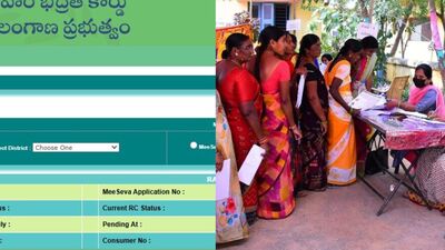 <p>తెలంగాణలో కొత్త రేషన్ కార్డులు మంజూరవుతున్నాయి. ఆఫ్ లైన్, మీసేవా ద్వారా వచ్చిన దరఖాస్తులను పరిశీలిస్తున్న అధికారులు ఎప్పటికప్పుడు మంజూరు చేస్తున్నారు. ఇప్పటికే చాలా మంది రేషన్ కూడా తీసుకున్నారు. </p> <p>తెలంగాణలో కొత్త రేషన్ కార్డులు మంజూరవుతున్నాయి. ఆఫ్ లైన్, మీసేవా ద్వారా వచ్చిన దరఖాస్తులను పరిశీలిస్తున్న అధికారులు ఎప్పటికప్పుడు మంజూరు చేస్తున్నారు. ఇప్పటికే చాలా మంది రేషన్ కూడా తీసుకున్నారు. </p>
