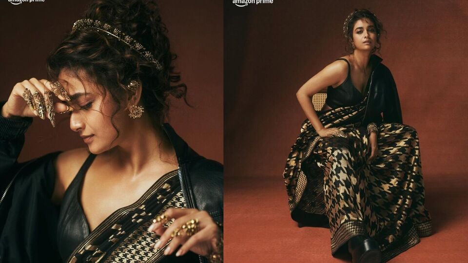 <p>దేశీ గ్లామర్, గ్లో, మరికాస్త డ్రామాను అందిస్తోంది. ఉప్పు కప్పురంబు జులై 4 నుంచి అనే క్యాప్షన్ తో ఇటు కీర్తి, అటు ప్రైమ్ వీడియో ఈ ఫొటోలను షేర్ చేశారు.</p>
