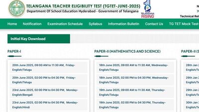 తెలంగాణ టెట్ ప్రిలిమినరీ కీలు 2025 తెలంగాణ టెట్ ప్రిలిమినరీ కీలు 2025
