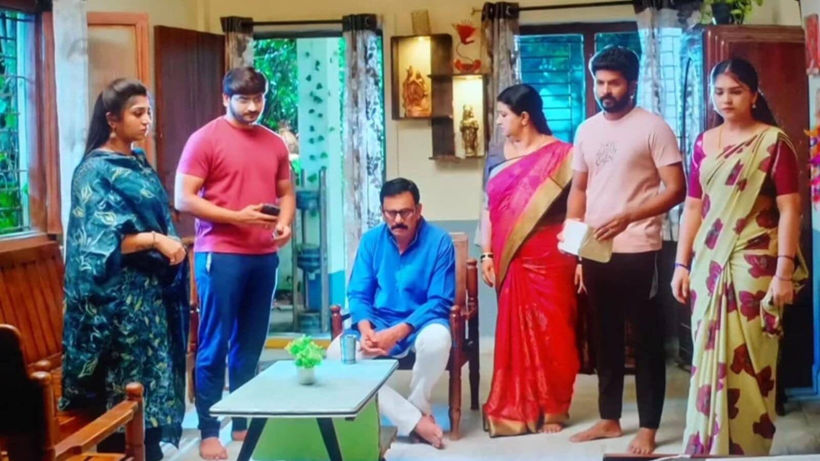 గుండె నిండా గుడి గంటలు టుడే ఎపిసోడ్: పర్మనెంట్‌గా అత్తింట్లో రవి- ప్రభావతికి అత్తల శ్రుతి- బాలు వల్ల మీనాకు వాంతులు