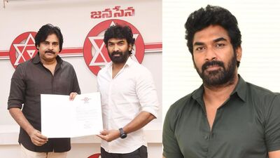 రియల్ పోలీస్ ఆఫీసర్ ఆలోచన ఇది- నాలుగేళ్లు నా బుర్రలో మోసాను- అలా అయితే పవన్ కల్యాణ్ దగ్గరికి వెళ్లేవాళ్లం కాదు: హీరో