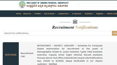 ఏపీ జిల్లా కోర్టుల్లో ఉద్యోగాలు