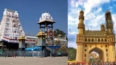 <p>ఐఆర్సీటీసీ టూరిజం సరికొత్త టూర్ ప్యాకేజీని తీసుకువచ్చింది. హైదరాబాద్ నుంచి తిరుపతి, శ్రీకాళహస్తి ఆలయాలను దర్శించుకునేందుకు ఈ ప్యాకేజీని ప్రకటించింది. ట్రైన్ జర్నీ ద్వారా ఆపరేట్ చేయనుంది.</p>