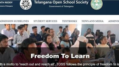 తెలంగాణ ఓపెన్‌ స్కూల్‌ సొసైటీ ప్రవేశాలు 2025