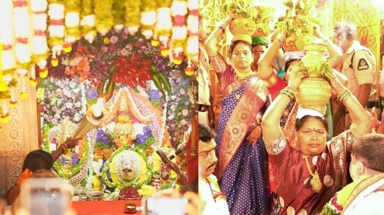 హైదరాబాద్ లో ఆషాడ మాస బోనాల సందడి కొనసాగుతోంది.ఇందులో భాగంగా ఇవాళ సికింద్రాబాద్‌ ఉజ్జయిని మహాకాళి బోనాల జాతర ఘనంగా ప్రారంభమైంది. అమ్మవారికి తెల్లవారుజామునే మహా మంగళ హారతి ఇచ్చారు.  