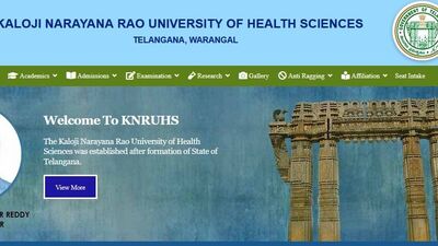 కాళోజీ నారాయణరావు వైద్య విశ్వవిద్యాలయం అడ్మిషన్ల నోటిఫికేషన్