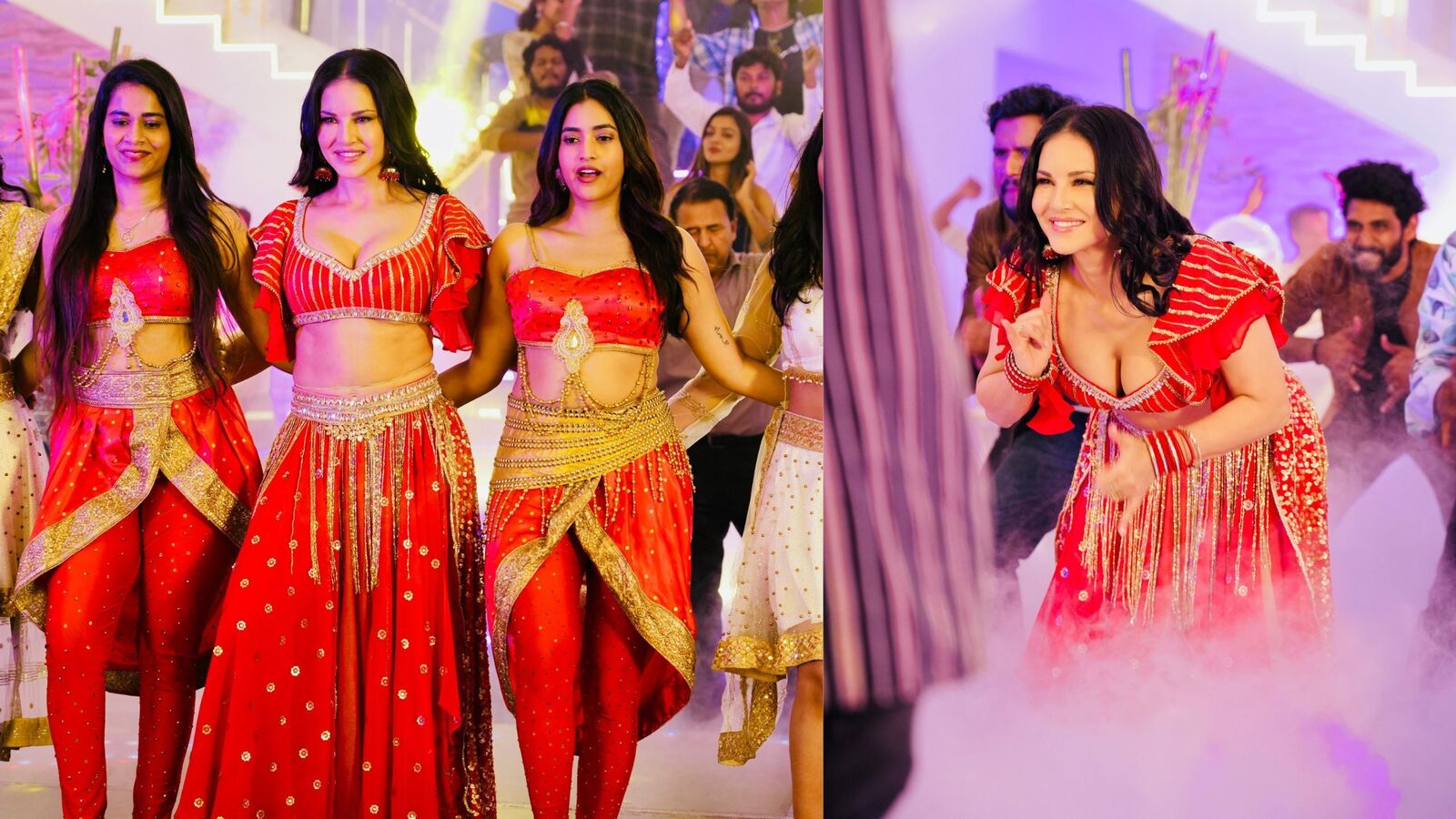 ఇద్దరు హీరోయిన్లతో సన్నీ లియోన్ భారీ బడ్జెట్ ఐటమ్ సాంగ్.. త్రిముఖ నుంచి 'గిప్పా గిప్పా'.. 10 మందికిపైగా సెలబ్రిటీలు!