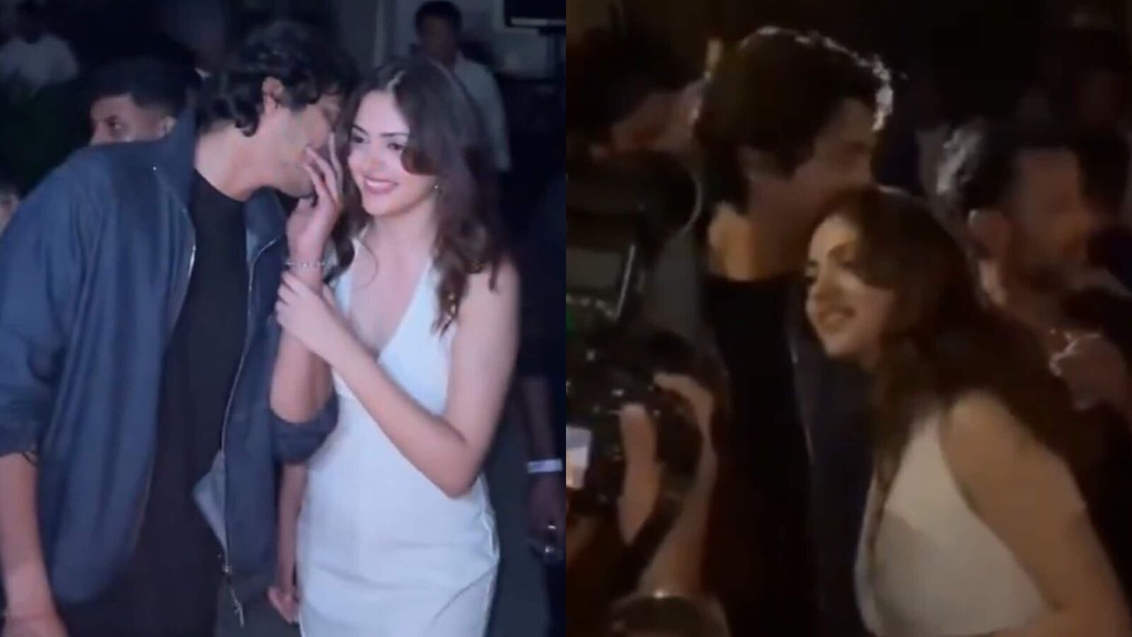 ఆఫ్ స్క్రీన్ కెమిస్ట్రీ అదుర్స్.. హీరోయిన్ కు ముద్దు పెట్టిన హీరో.. బిగ్గెస్ట్ బ్లాక్ బస్టర్ అందించిన యంగ్ పెయిర్