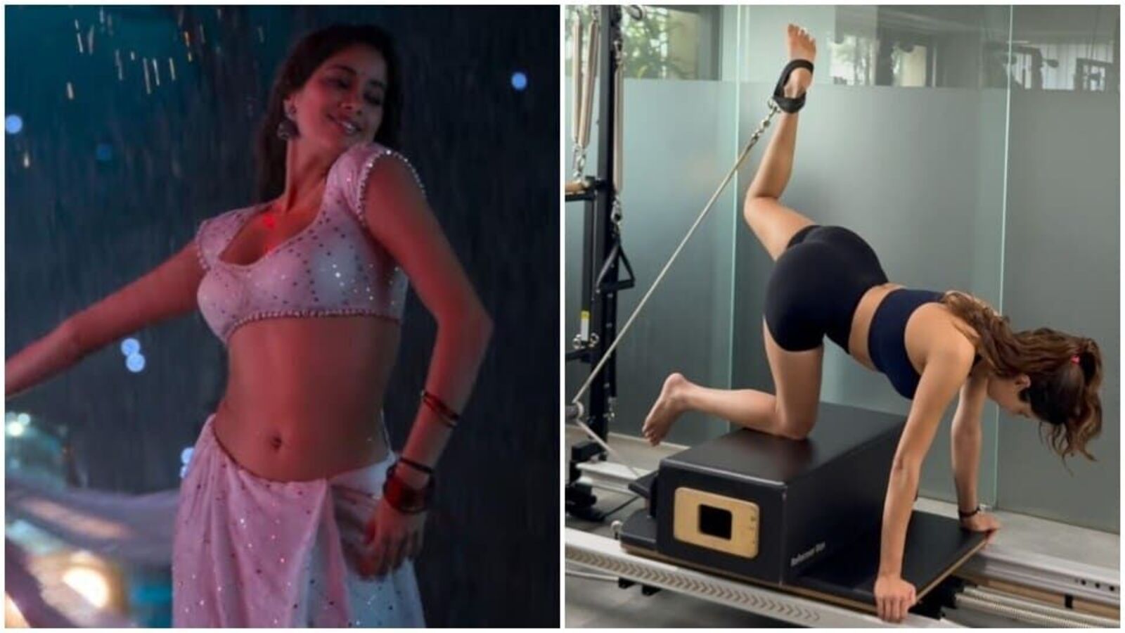 'భీగీ సాడీ' పాట కోసం షూటింగ్ రోజు కూడా జాన్వీ కఠిన సాధన.. అంకితభావం అంటే ఇదే