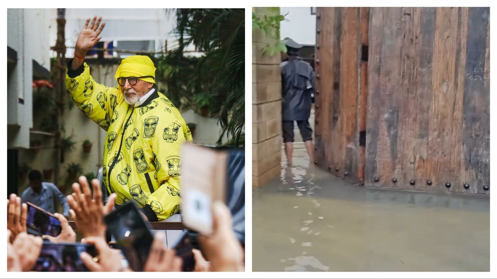 ముంబైలో వర్షాల దెబ్బకు నీట మునిగిన అమితాబ్ బచ్చన్, కాజోల్, రాణీ ముఖర్జీ ఇళ్లు.. బాలీవుడ్ ప్రముఖులనూ వదలని వరద