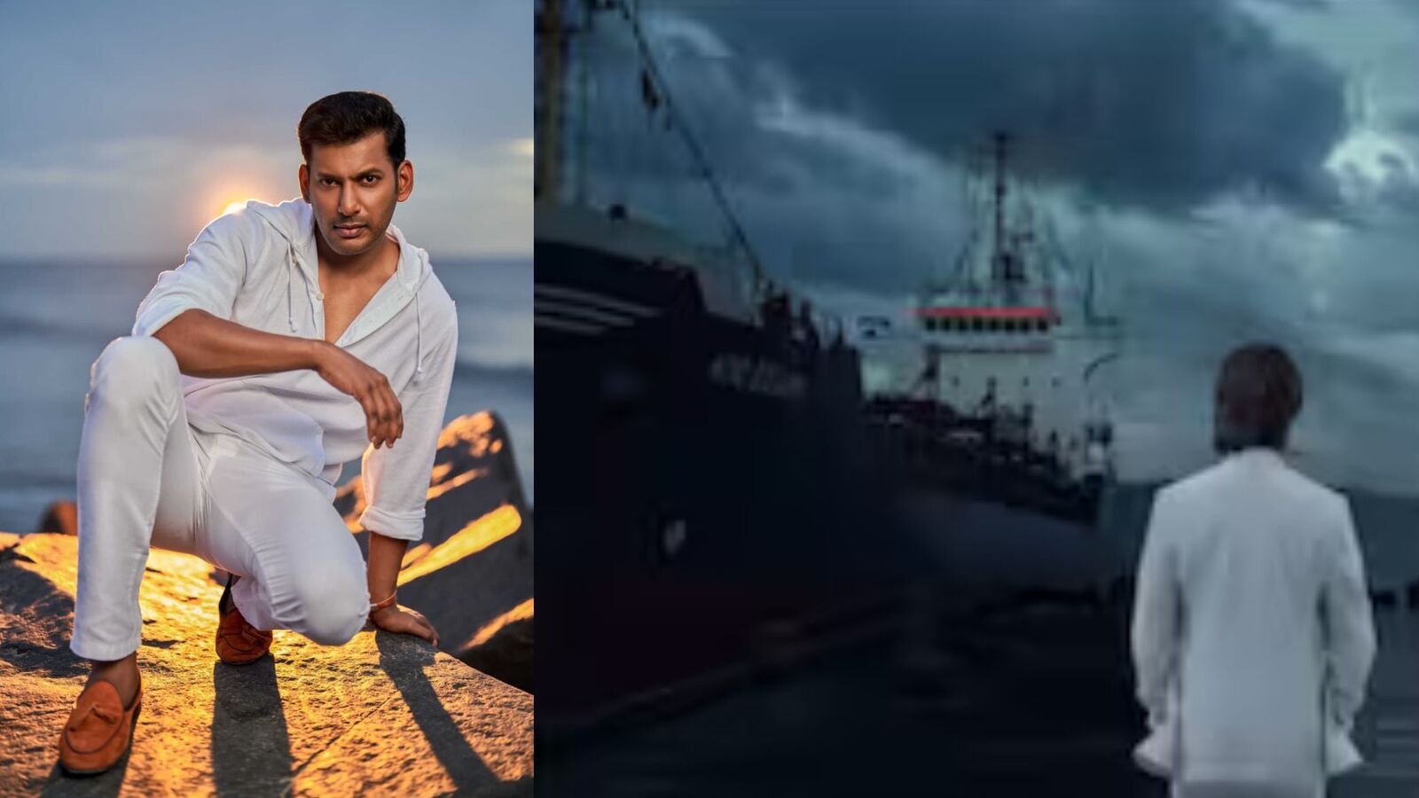 విశాల్, అంజలి కొత్త సినిమాకు టైటిల్ ఫిక్స్.. ఇంట్రెస్టింగ్‌గా మకుటం టీజర్.. సముద్ర మాఫియా నేపథ్యంలో!