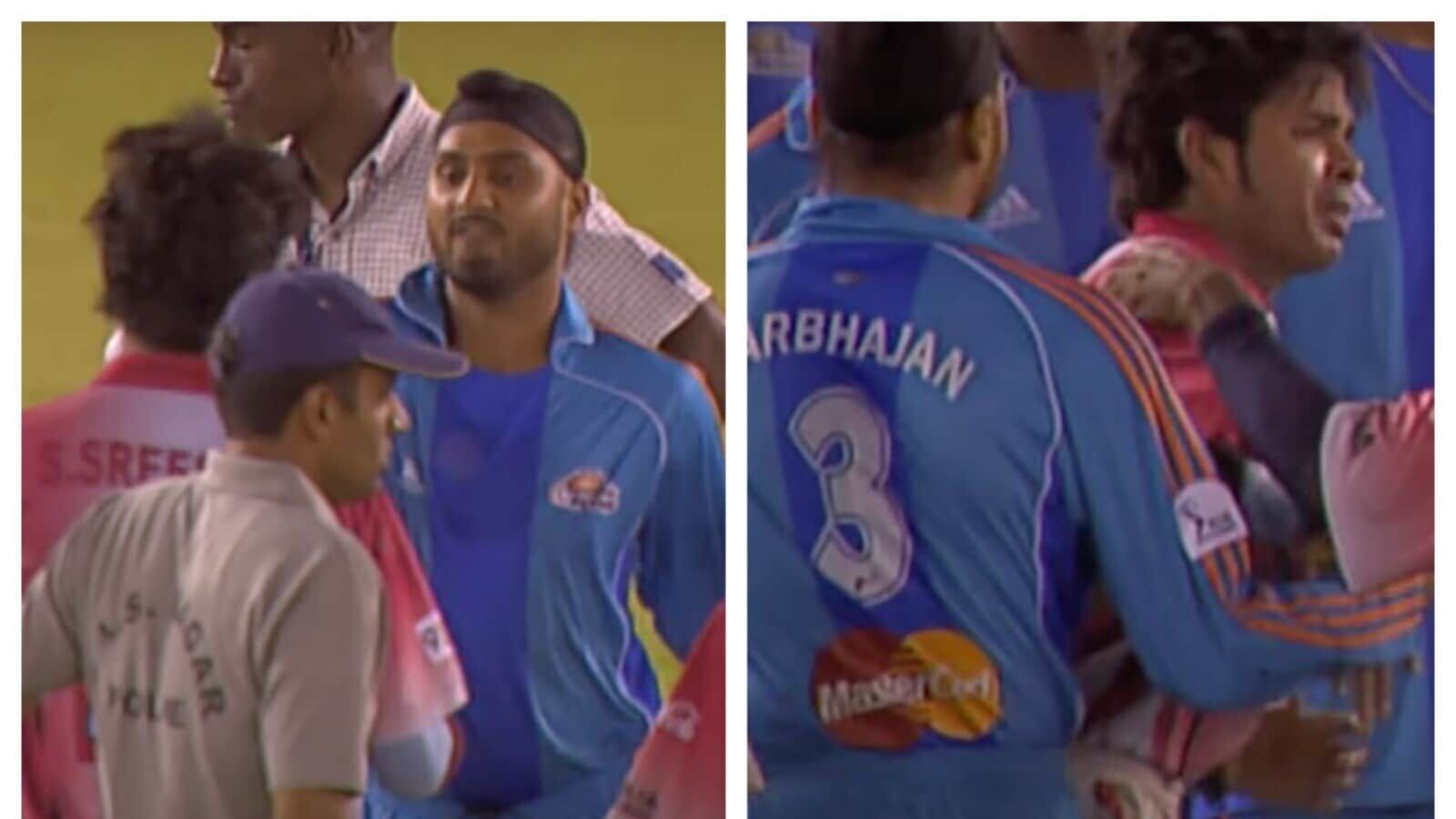 శ్రీశాంత్‌ను చెంపదెబ్బ కొట్టిన హర్భజన్ సింగ్.. 17 ఏళ్ల నాటి వీడియో ఇప్పుడు రిలీజ్.. సోషల్ మీడియాలో వైరల్