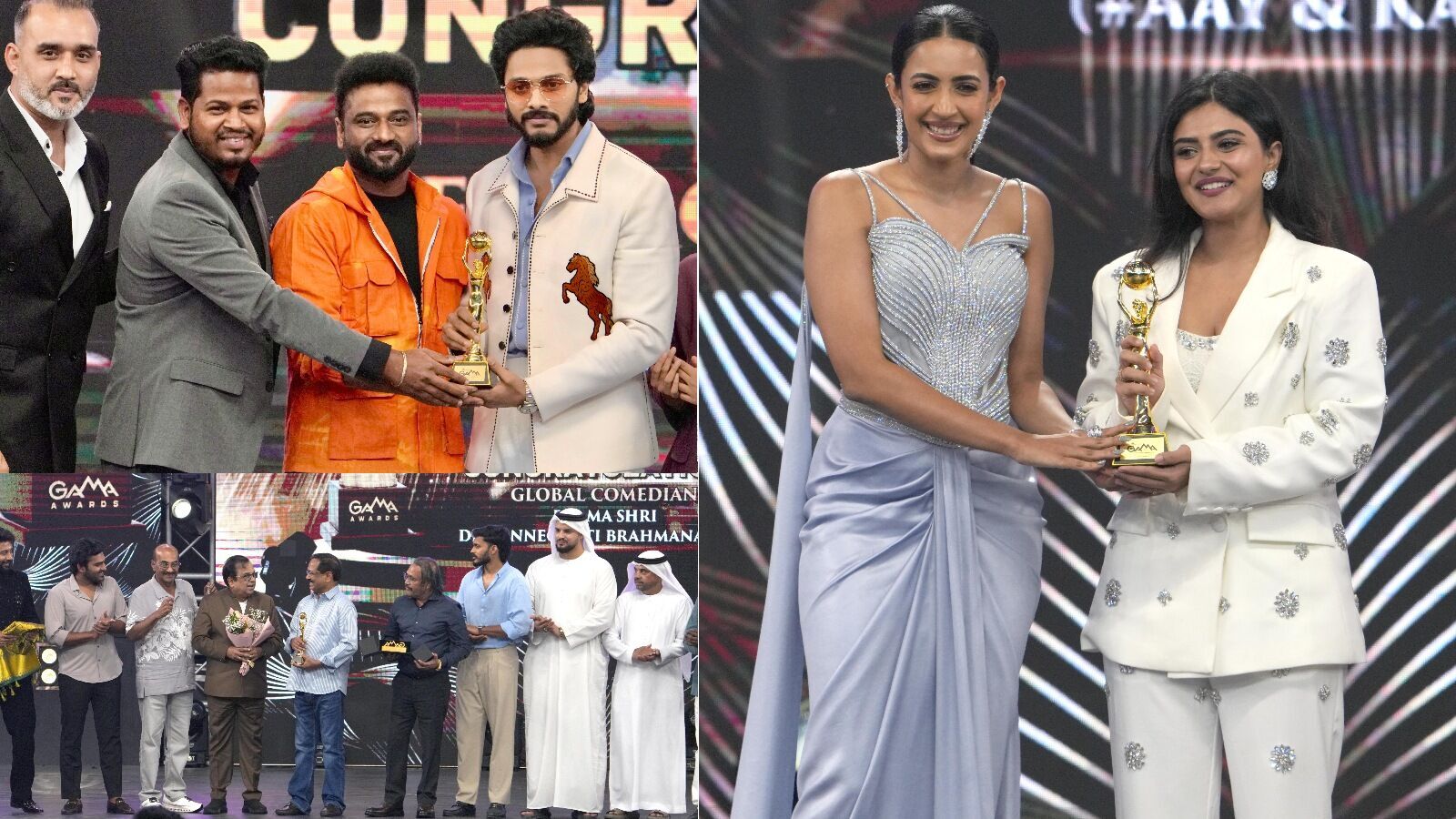 బెస్ట్ యాక్టర్ అల్లు అర్జున్.. బెస్ట్ యాక్ట్రెస్ మీనాక్షి చౌదరి.. పుష్ప 2 క్లీన్‌స్వీప్.. ఘనంగా గామా అవార్డుల వేడుక