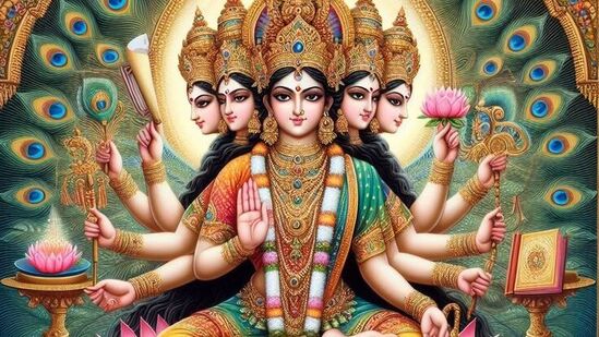 గాయత్రీ స్త్రోత్రం, మంత్రాలు (pinterest)