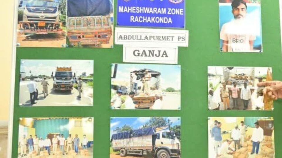 ఒడిశా టు రాజస్థాన్‌... వయా హైదరాబాద్..! రూ. 6.25 కోట్ల విలువైన గంజాయి సీజ్