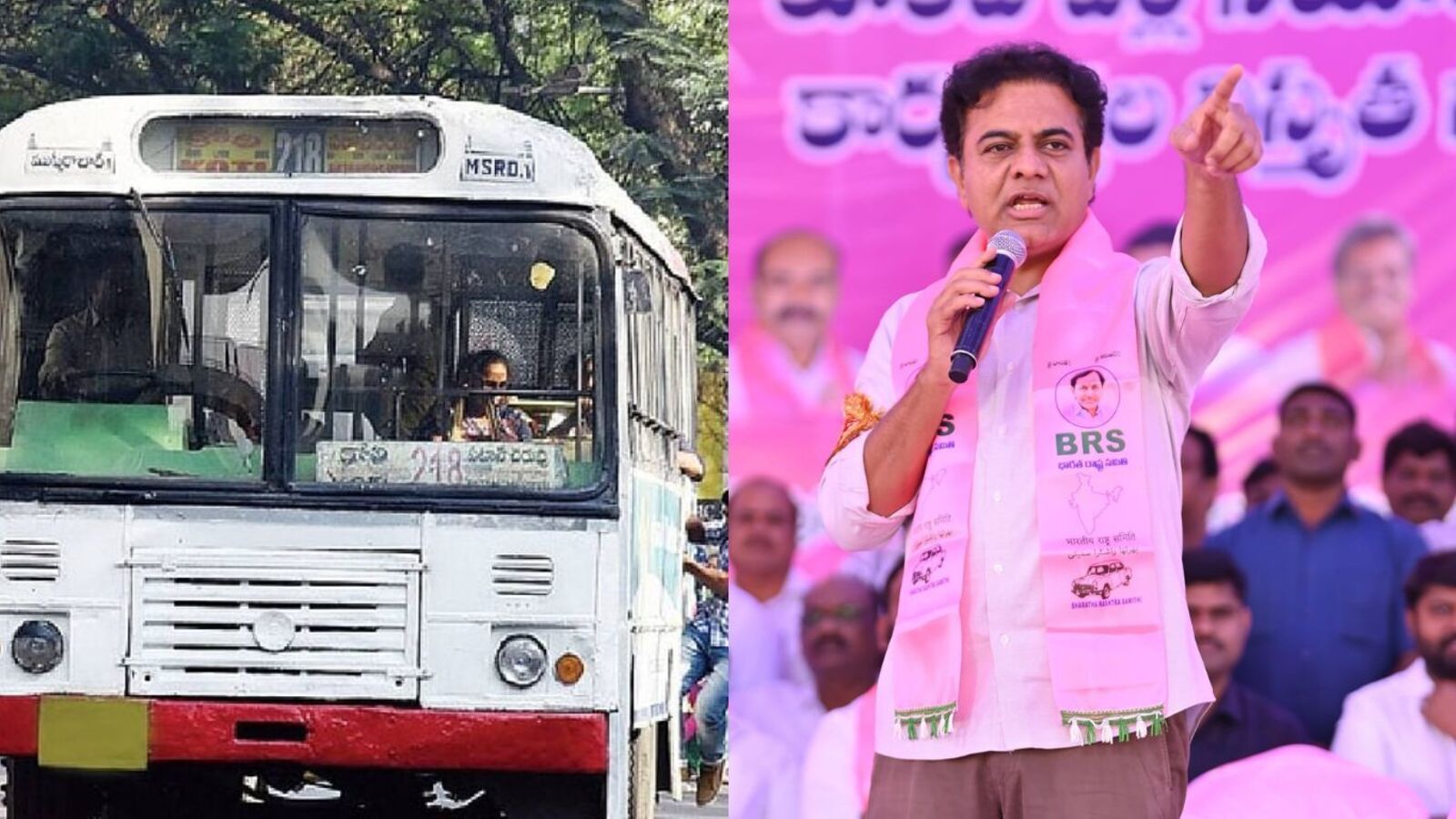 ప్రయాణికుల జేబులు కొల్లగొట్టాలని చూడటం దుర్మార్గం - కేటీఆర్