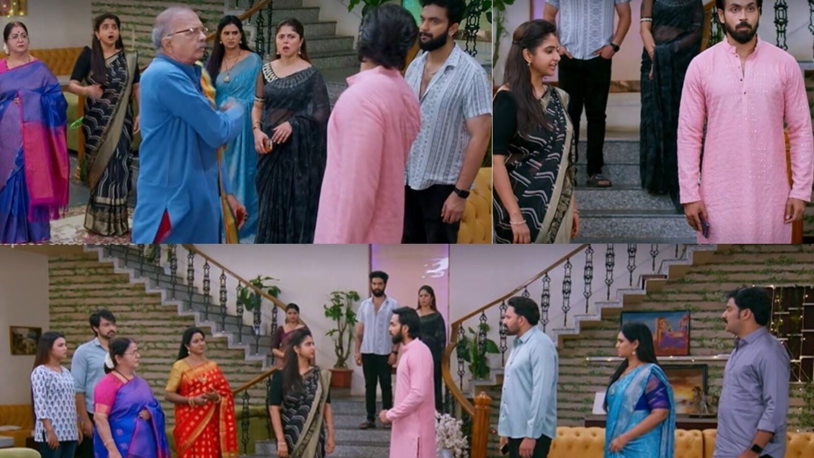 బ్రహ్మముడి అక్టోబర్ 8 ఎపిసోడ్: రాజ్ చెంప పగలగొట్టిన సీతారామయ్య.. ఇంట్లో నుంచి వెళ్లిపోతామన్న ధాన్యం.. కుటుంబంలో చీలిక