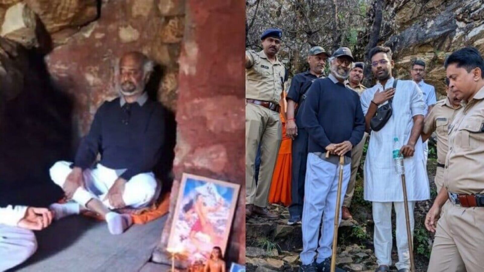 హిమాలయాల్లో సూపర్ స్టార్.. ధ్యానం చేస్తూ, సెల్ఫీలు దిగుతూ.. సోషల్ మీడియాలో ఫొటోలు, వీడియోలు వైరల్