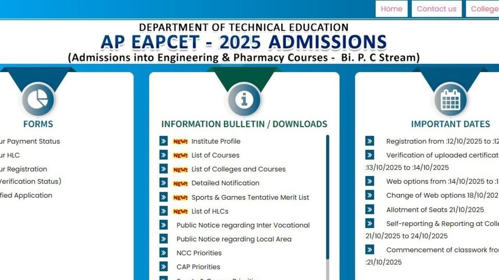 AP EAPCET 2025 : బైపీసీ స్ట్రీమ్ విద్యార్థులకు అలర్ట్ - కౌన్సెలింగ్ షెడ్యూల్ విడుదల