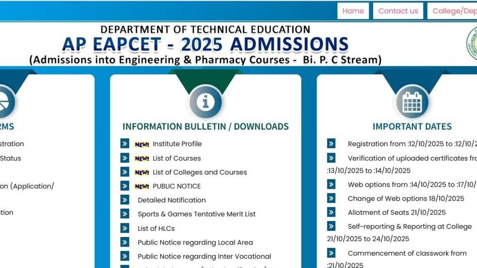 AP EAPCET 2025 : బైపీసీ స్ట్రీమ్ కౌన్సెలింగ్ అప్డేట్ - ఇవాళే రిజిస్ట్రేషన్లు, సీట్ల కేటాయింపు ఎప్పుడంటే...?